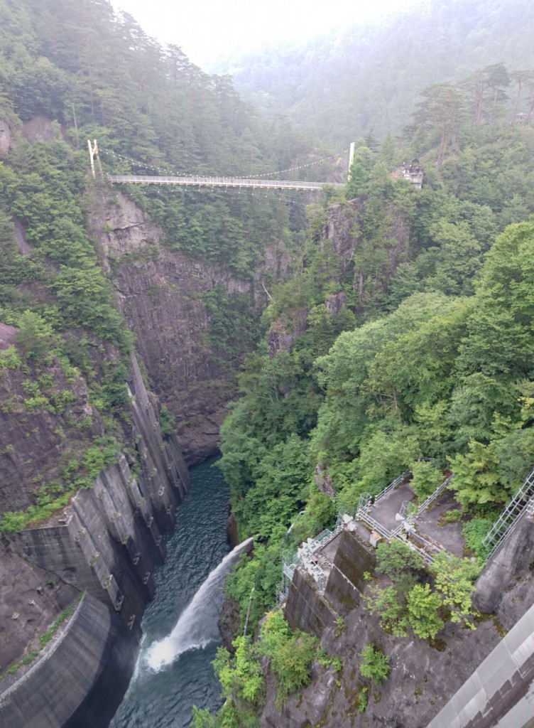 川俣ダム下流方向