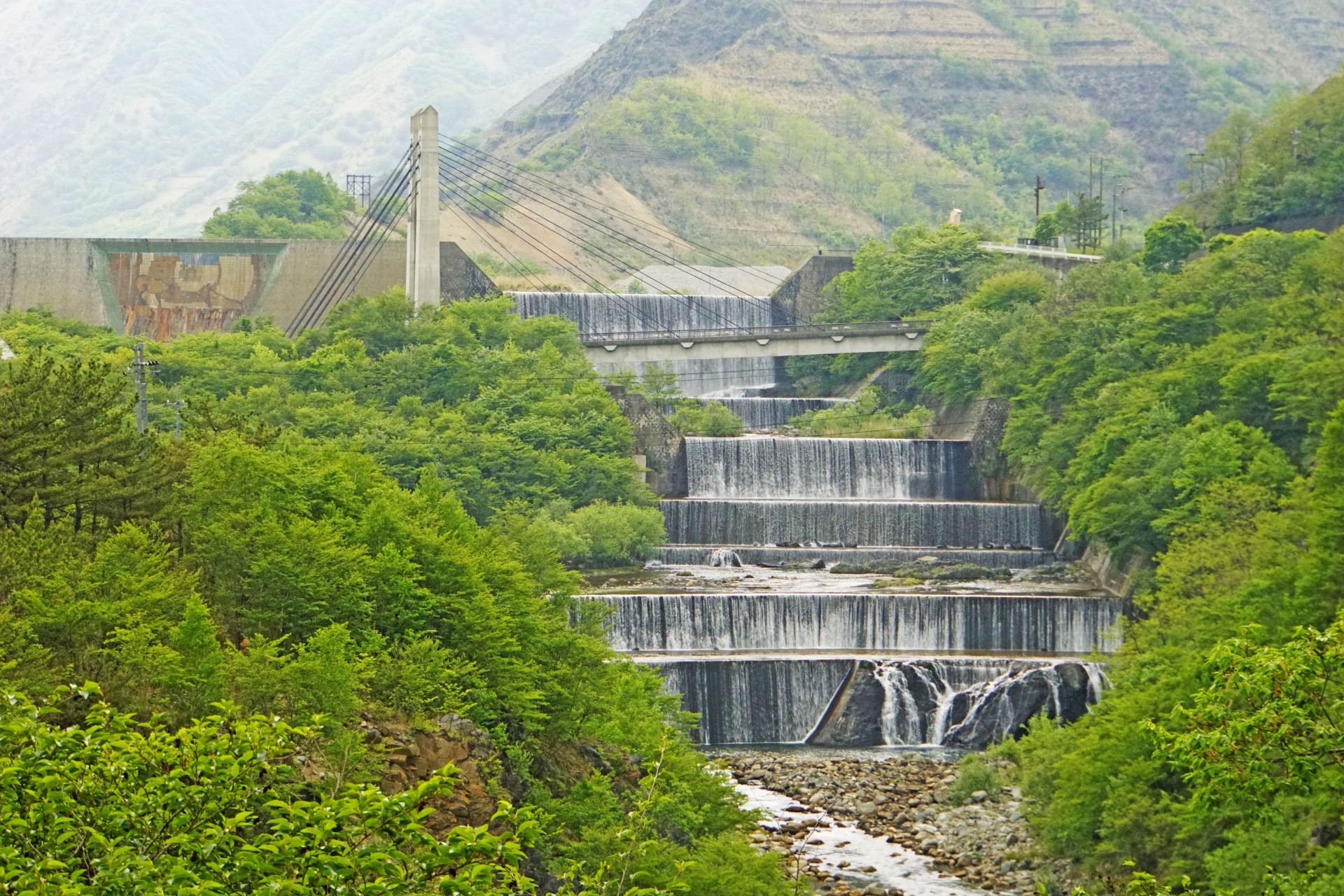 栃木県の足尾砂防堰堤 Losttechnology Blog