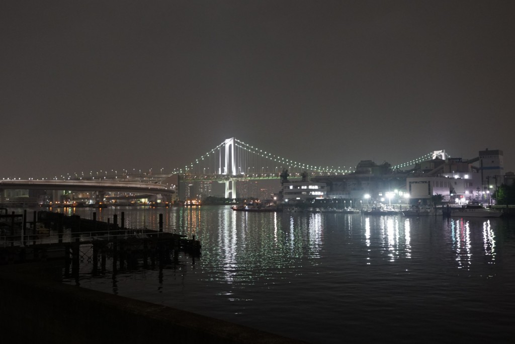 夜間撮影の画質比較