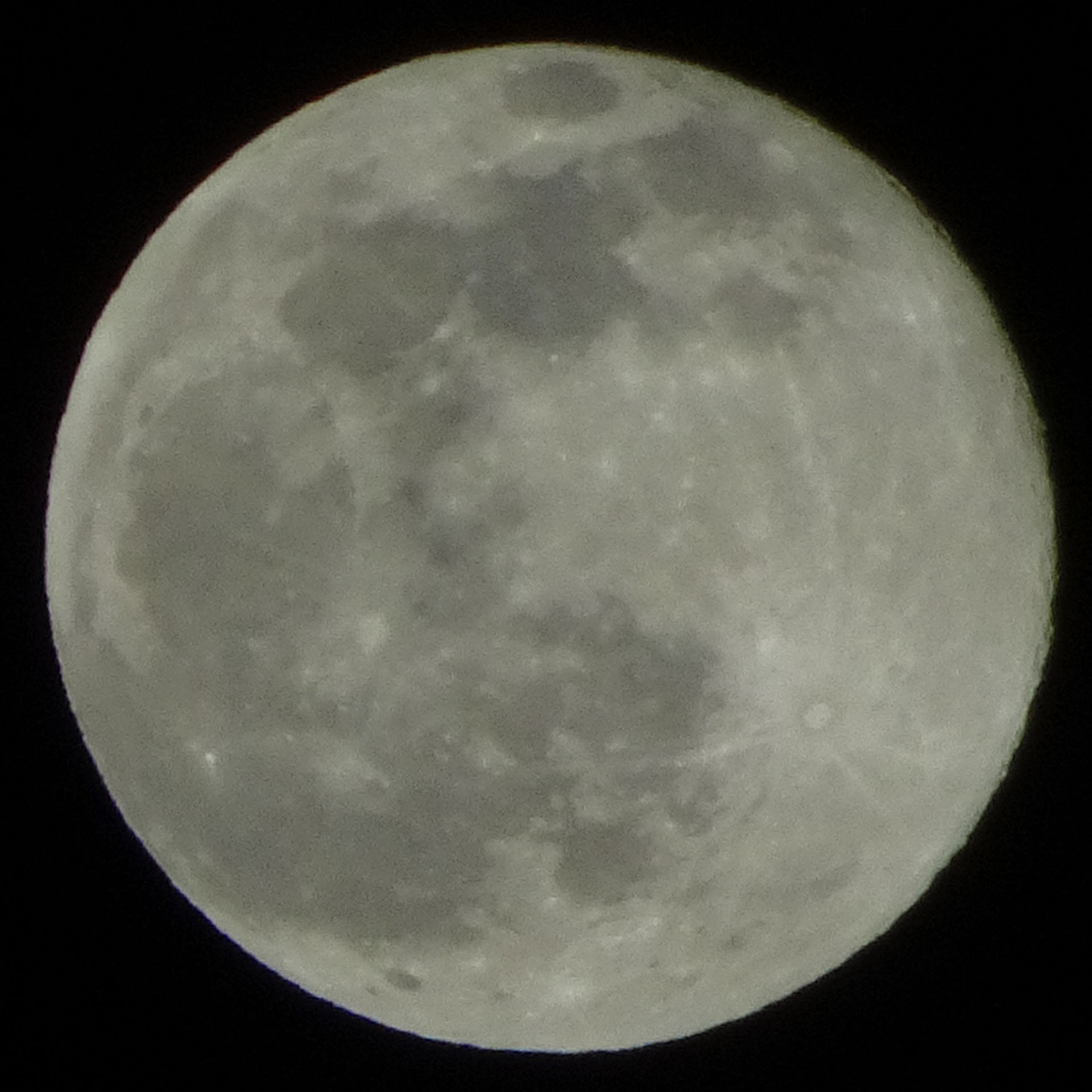 久しぶりに月を撮ってみた